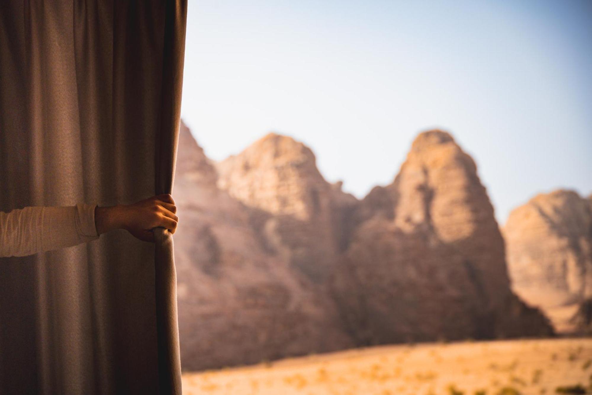 Wadi Rum Mirror Camp Exterior foto